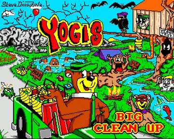 Yogi's Big Clean Up screen shot title